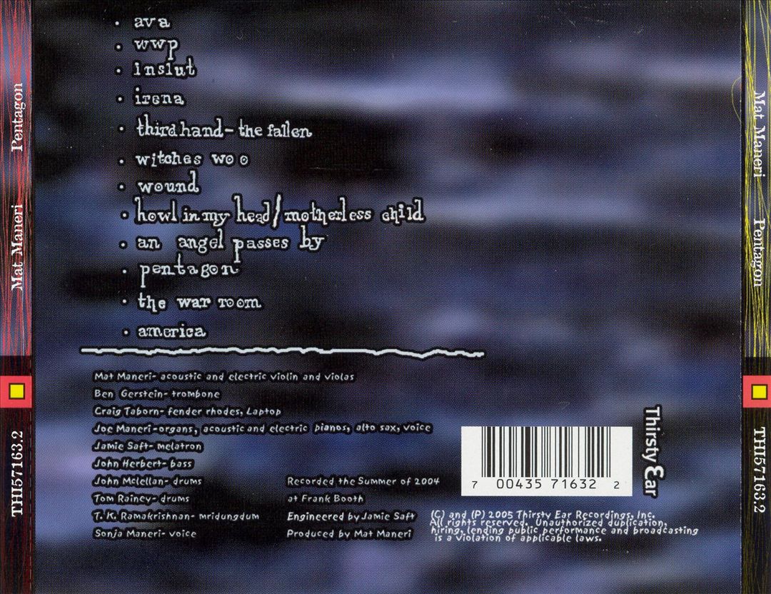 Pentagon cover art