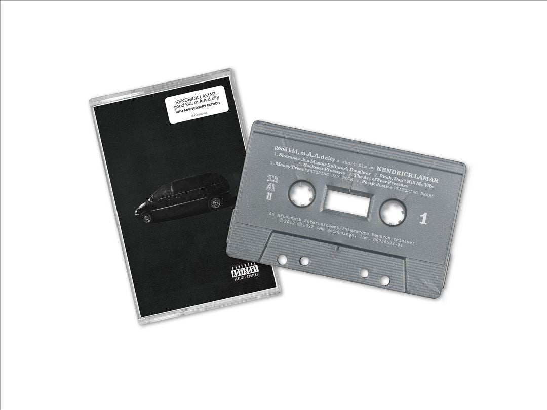 good kid, m.A.A.d city [10th Anniversary Edition] [Black Cassette] cover art