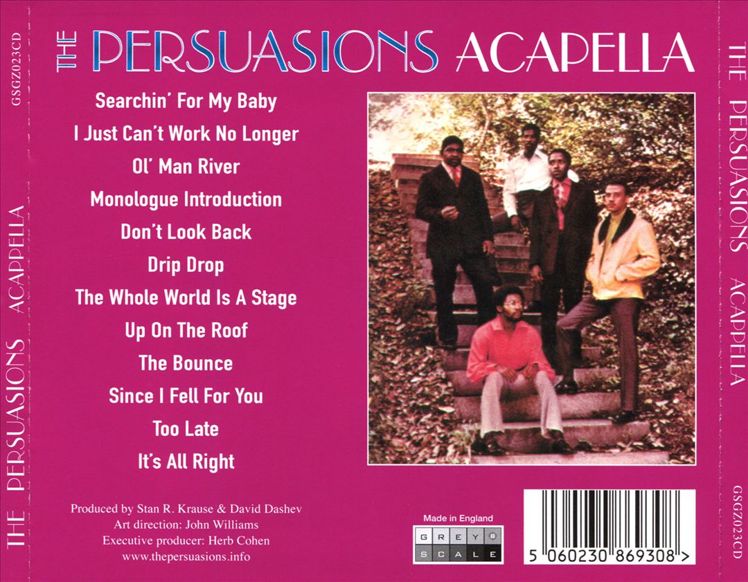 A Cappella cover art