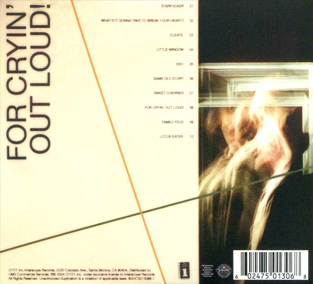 For Cryin' Out Loud! cover art