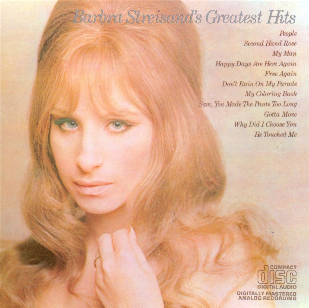 Barbra Streisand's Greatest Hits cover art