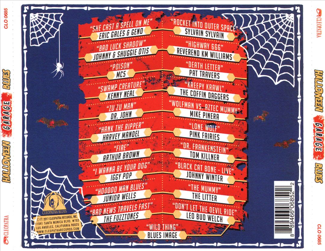 Halloween Garage Blues cover art