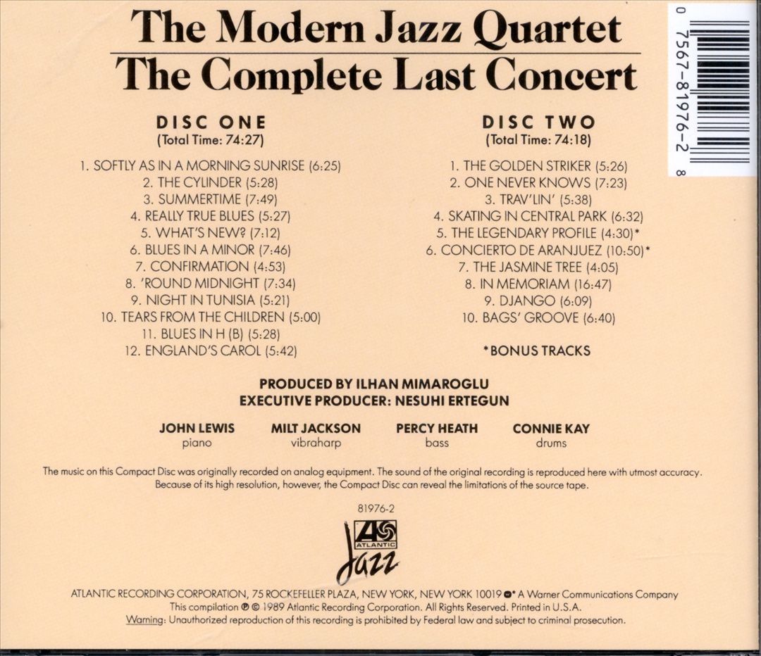 Complete Last Concert cover art