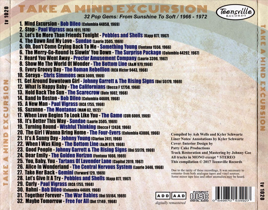 Take a Mind Excursion cover art