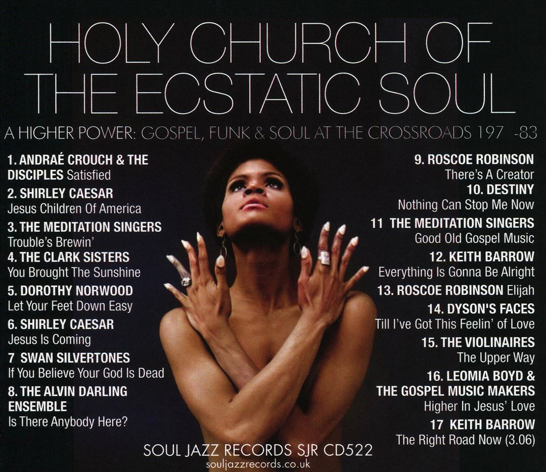 Holy Church of the Ecstatic Soul: A Higher Power - Gospel, Soul and Funk at the Crossroads 1971-1983 cover art