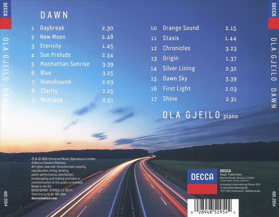 Dawn cover art