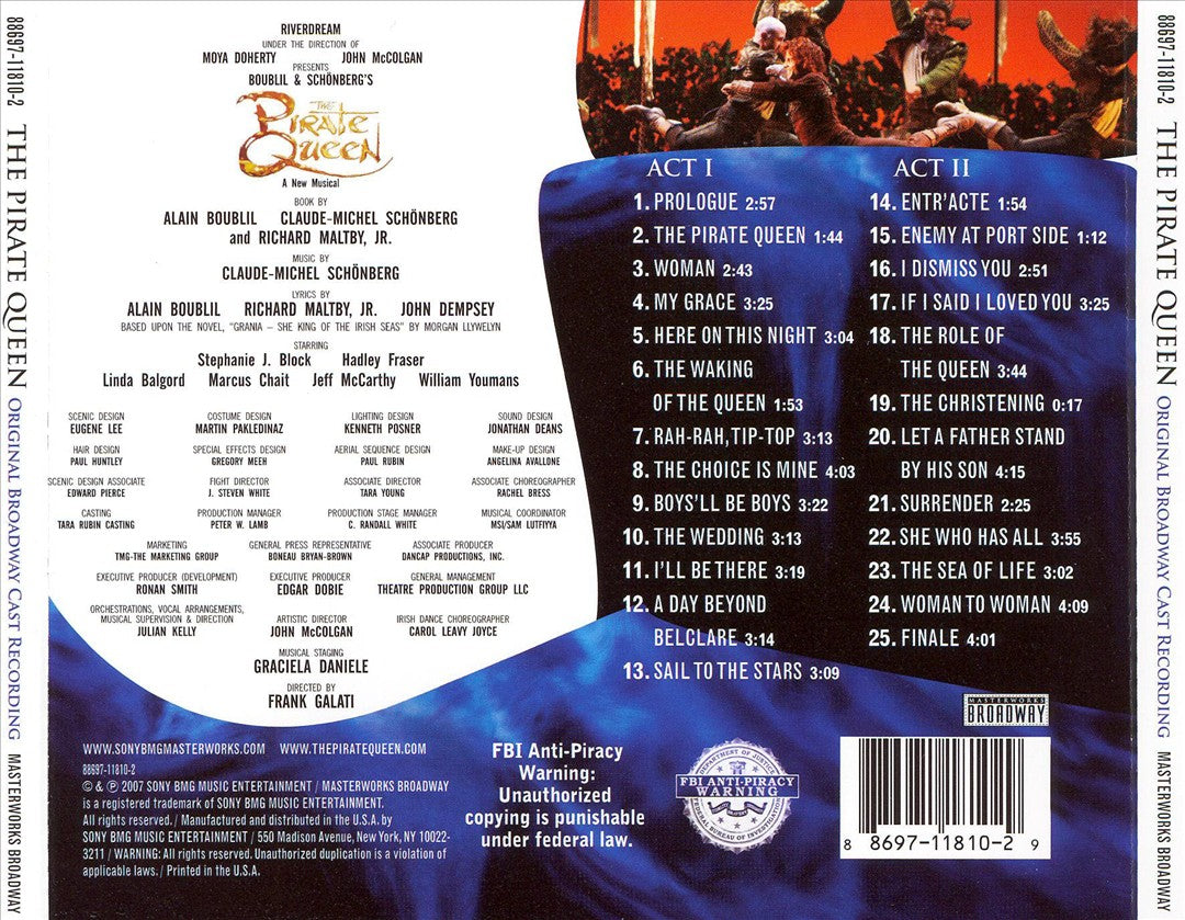 Pirate Queen [Original Broadway Cast] cover art