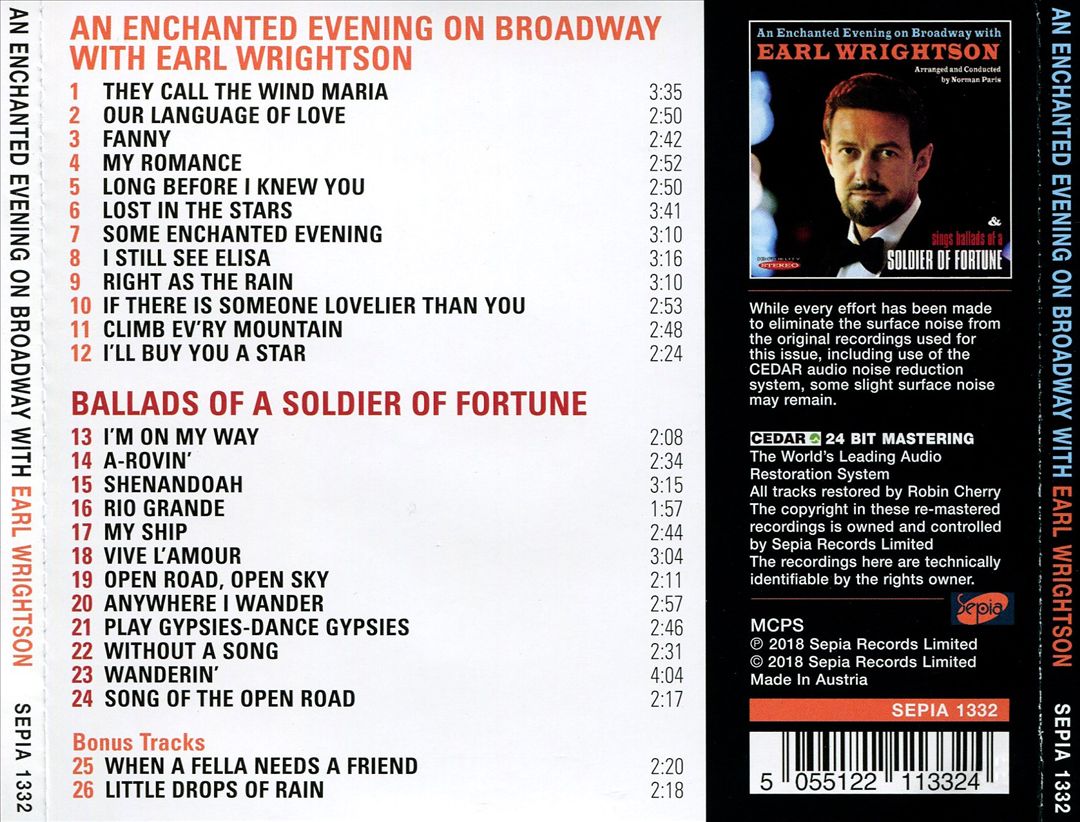 An Enchanted Evening on Broadway cover art