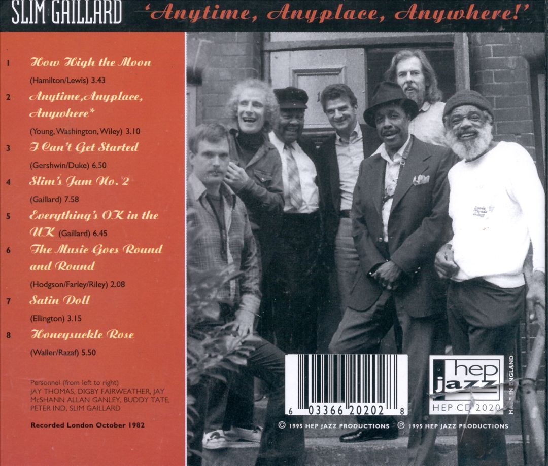 Anytime, Anyplace, Anywhere cover art