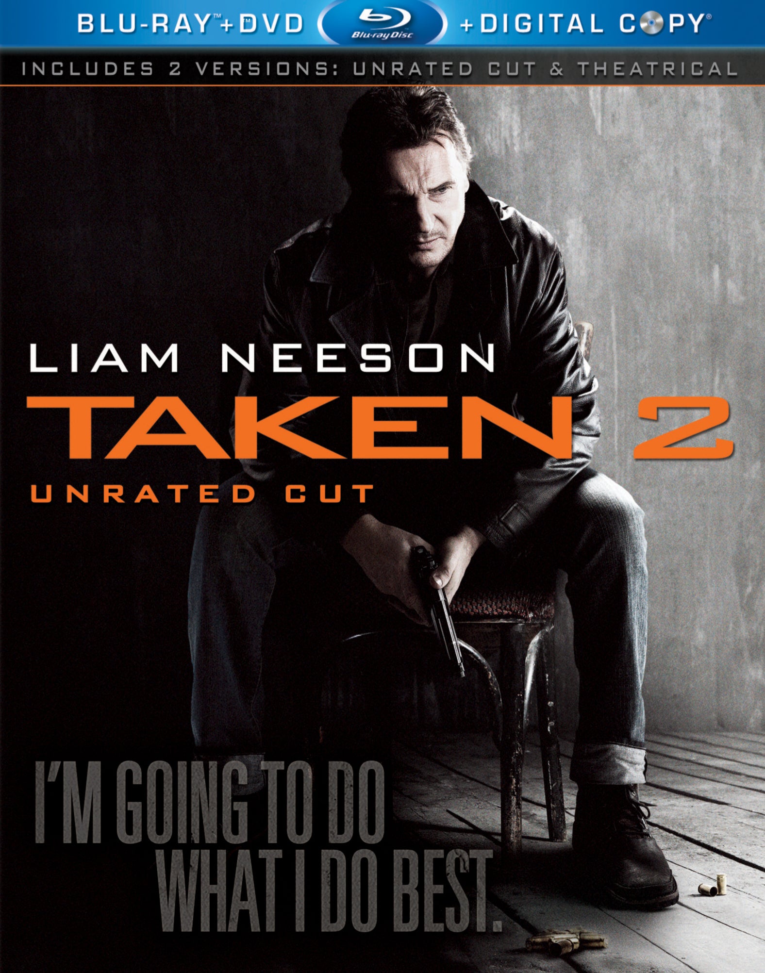 Taken 2 [Blu-ray/DVD] cover art