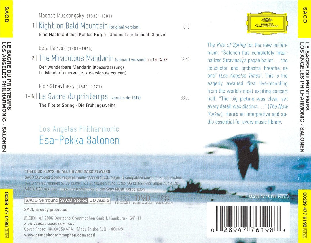Sacre du Printemps  cover art