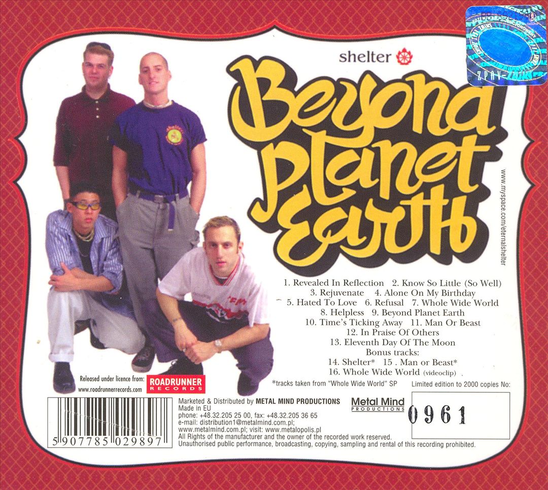 Beyond Planet Earth Bonus Tracks Shelter Moviemars