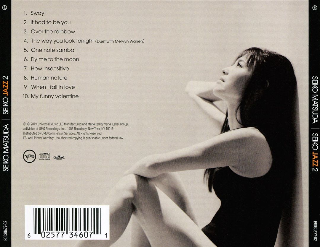 Seiko Jazz 2 cover art