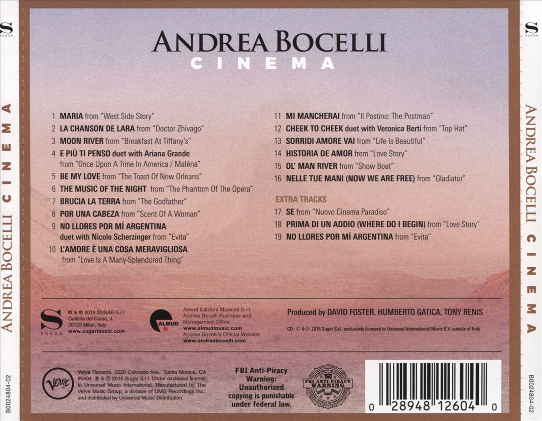 Cinema [Deluxe Edition] cover art