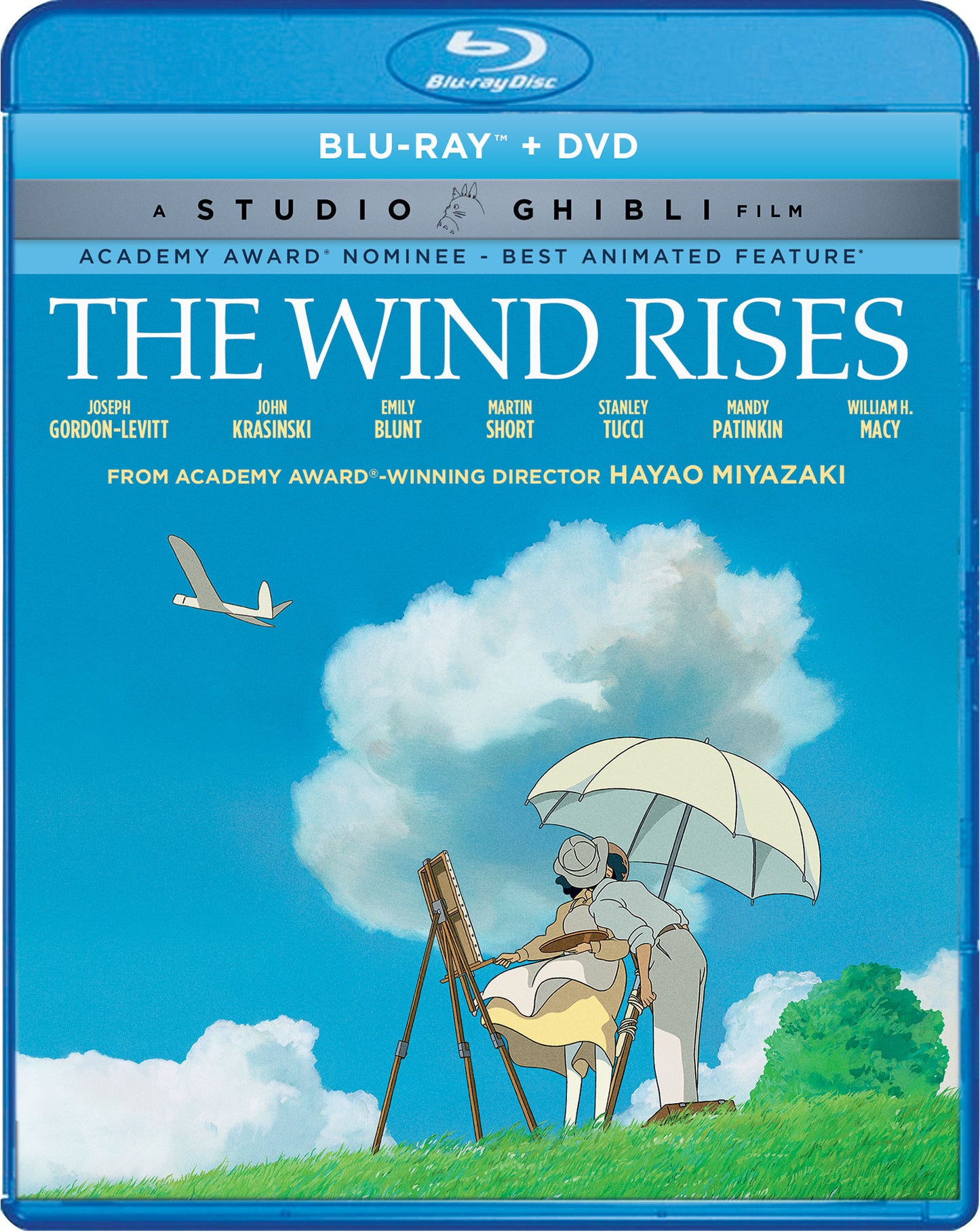 Wind Rises [Blu-ray/DVD] [2 Discs] cover art