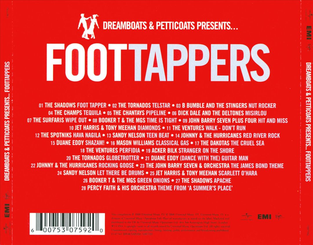 Dreamboats and Petticoats Presents Foot Tappers cover art