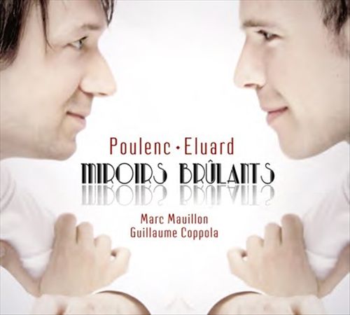 Poulenc, Eluard: Miroirs Brûlants cover art