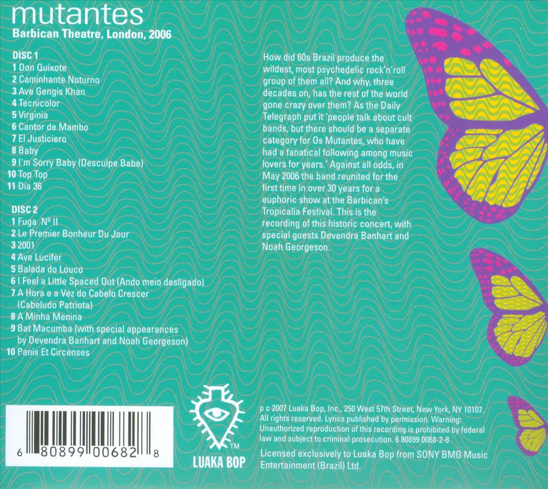 Live at the Barbican Theatre 2006 [Bonus Tracks] cover art