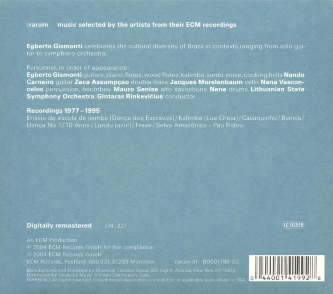 Selected Recordings (Rarum XI) cover art