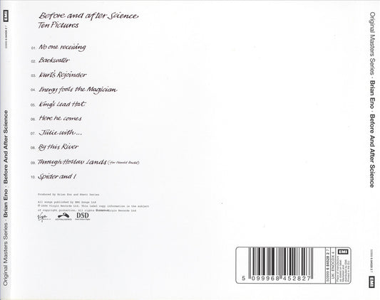 Before and After Science cover art