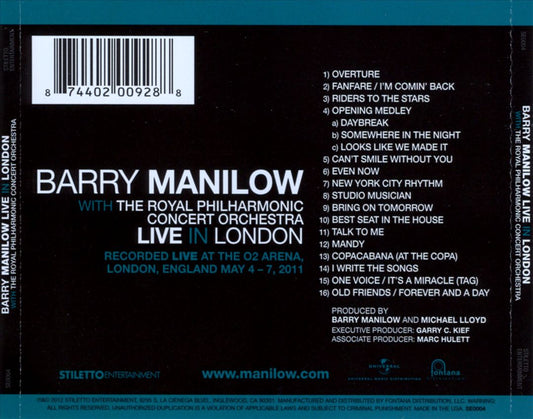 Live in London cover art
