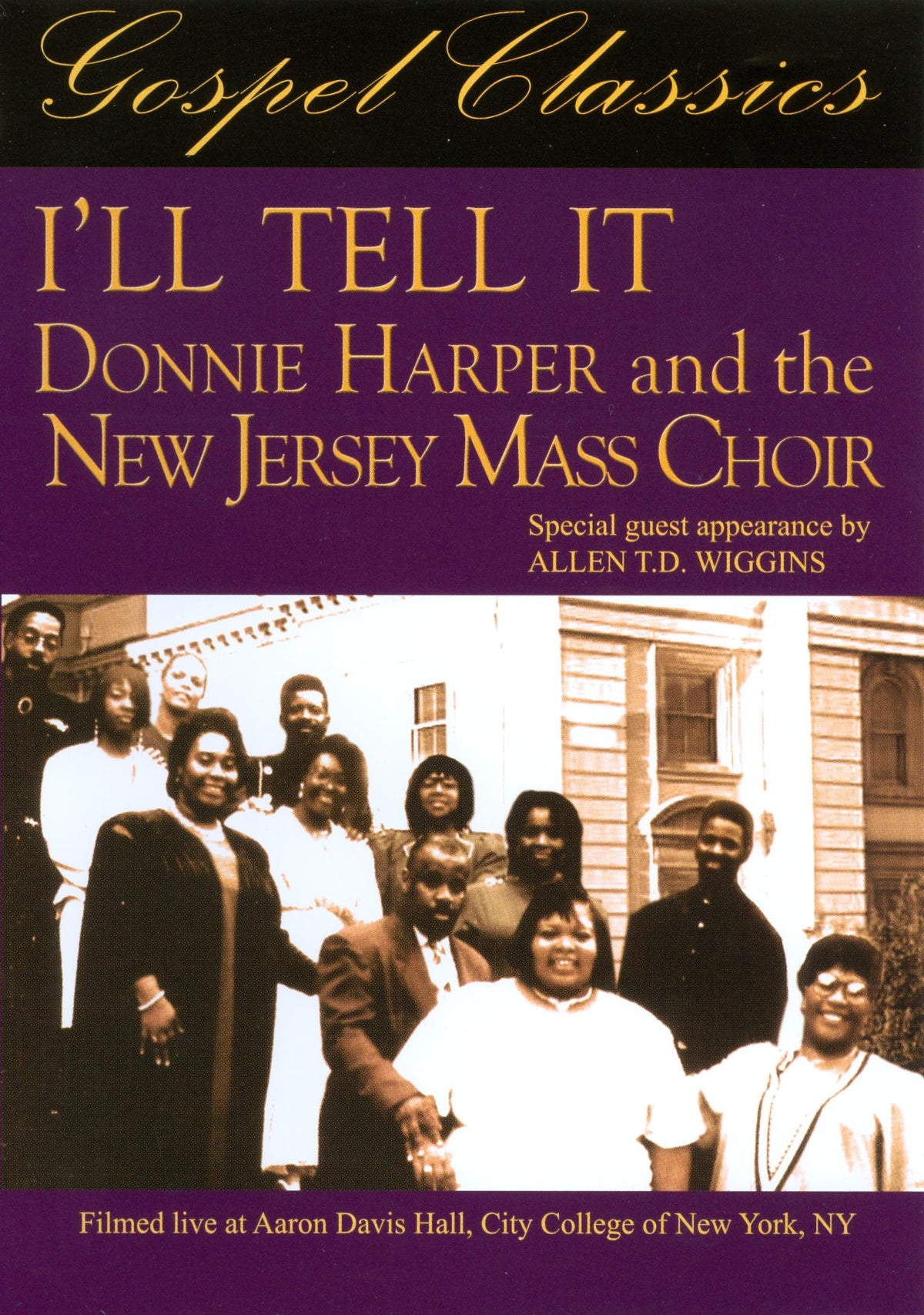 Donnie Harper and the New Jersey Mass Choir: I'll Tell It [P&S] cover art