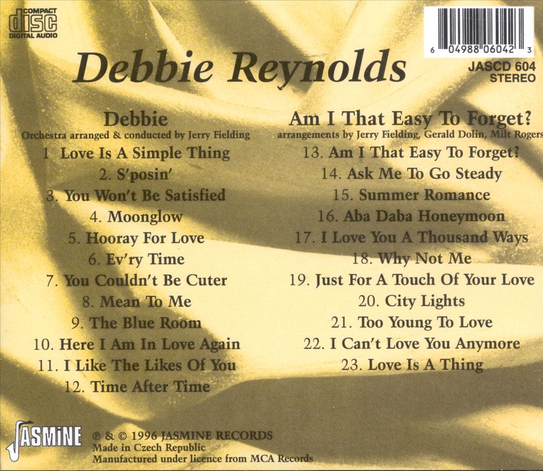 Debbie/Am I That Easy to Forget? cover art