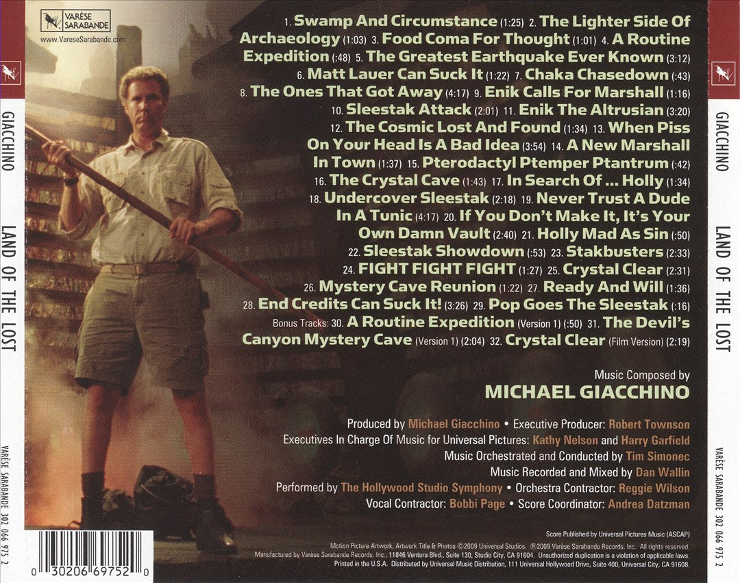 Land of the Lost [Original Motion Picture Soundtrack] cover art