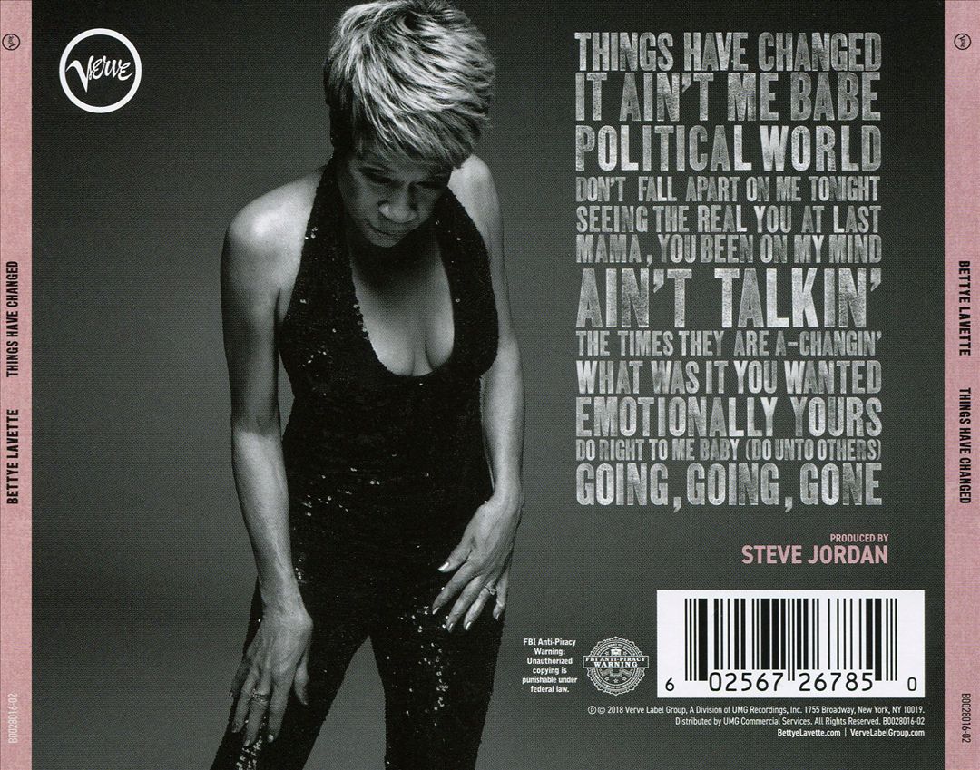 Things Have Changed cover art