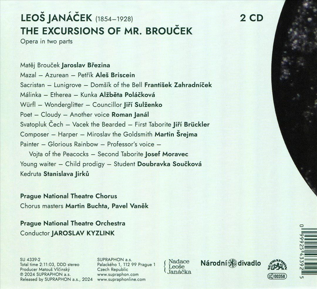 Leos Janácek: The Excursions of Mr. Broucek cover art