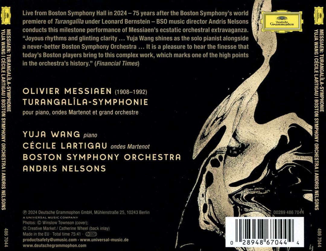 Messiaen: Turangalîla-Symphonie cover art