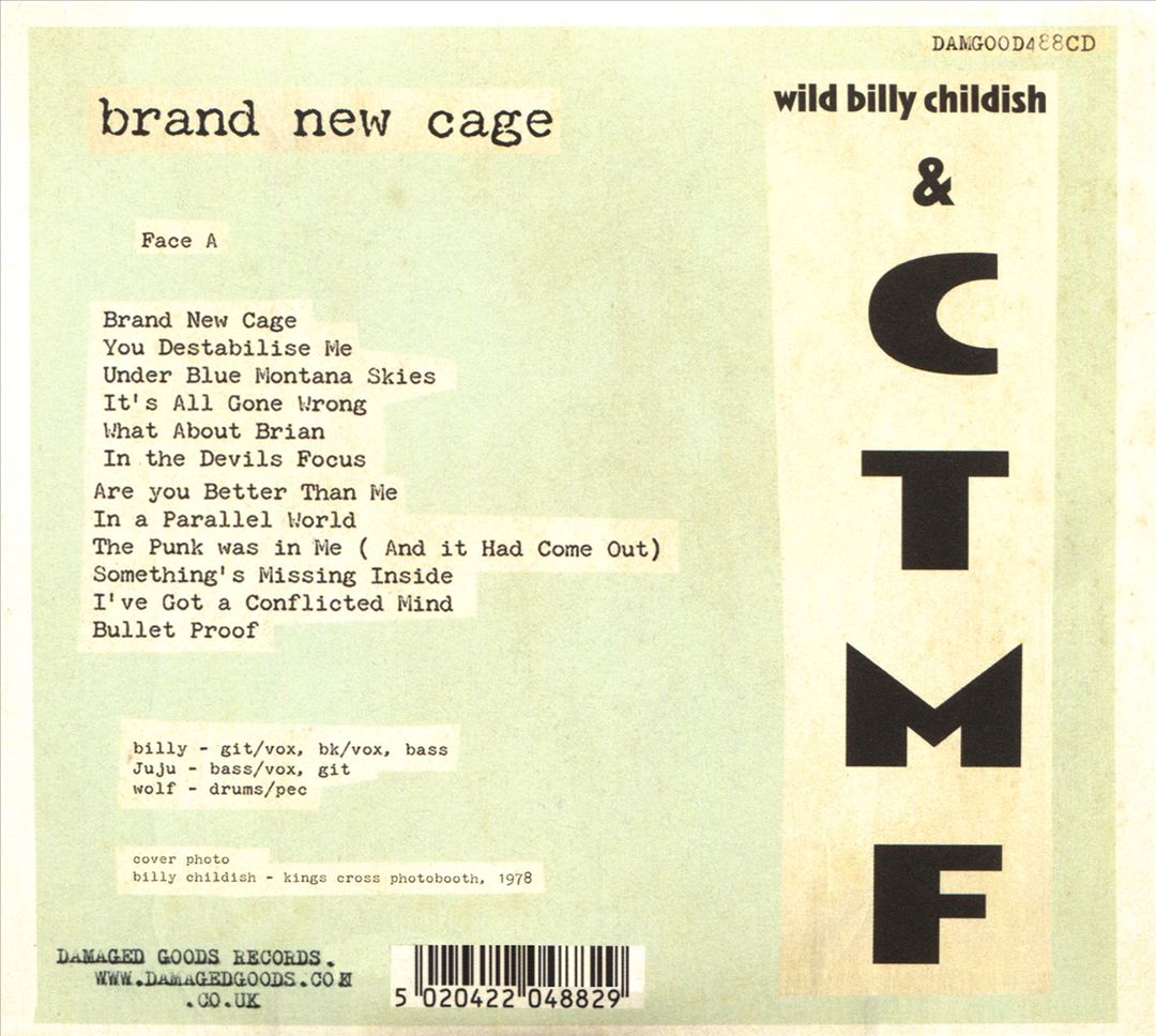Brand New Cage cover art