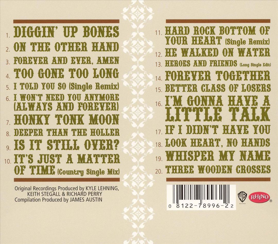 Very Best of Randy Travis cover art
