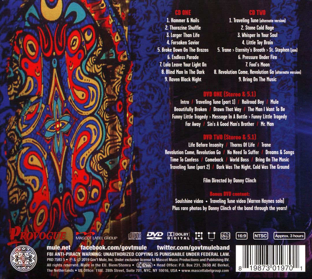 Bring on the Music: Live at the Capitol Theatre cover art