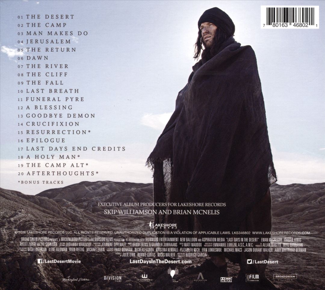 Last Days in the Desert [Original Motion Picture Soundtrack] cover art