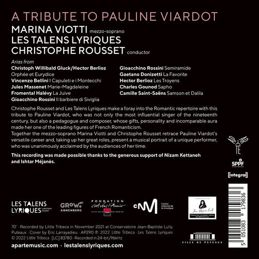 Tribute to Pauline Viardot cover art