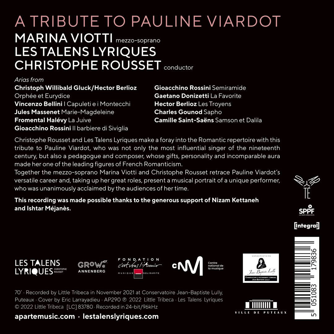 Tribute to Pauline Viardot cover art