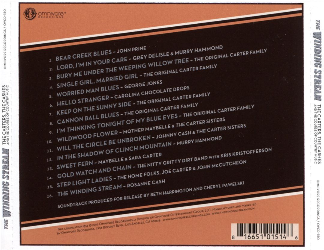 Winding Stream: The Carters, the Cashes and the Course of Country Music [Original Motion Picture Soundtrack] cover art