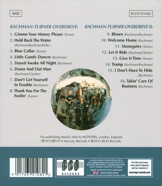 Bachman-Turner Overdrive 1 & 2 [Remastered] cover art