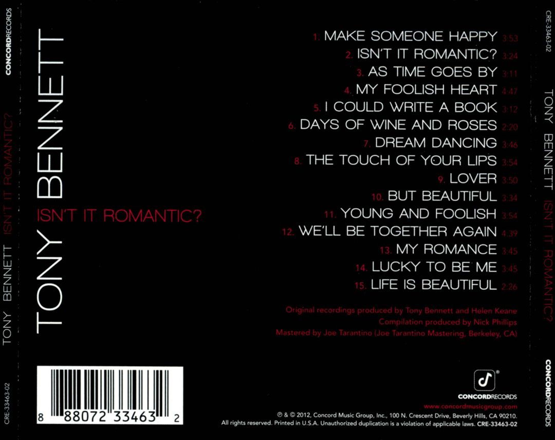 Isn't It Romantic? cover art