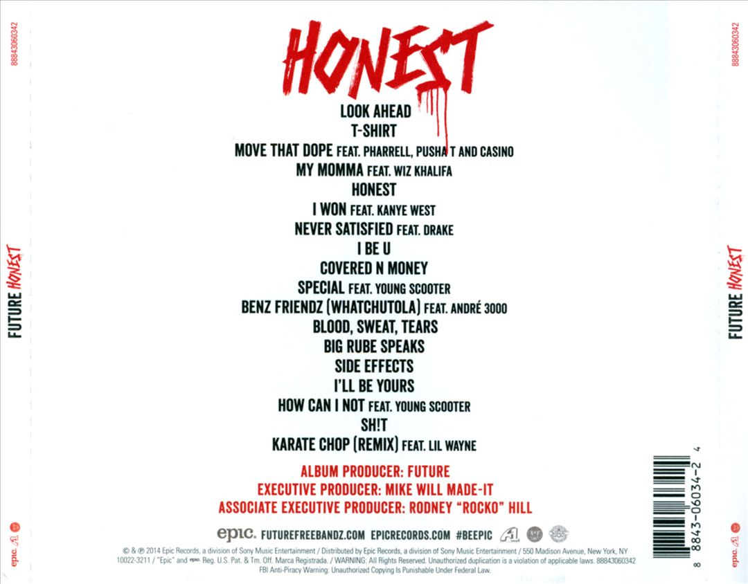 Honest [Deluxe Edition] cover art