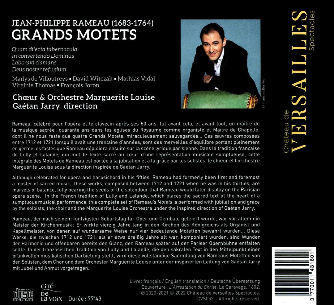 Rameau: Grands Motets cover art