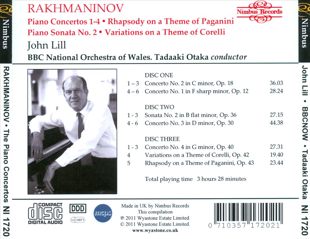 Rachmaninov: The Piano Concertos cover art