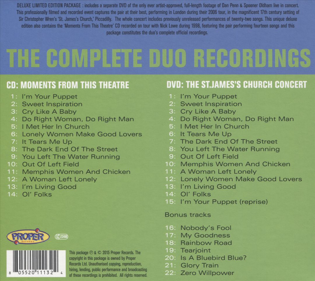 Complete Duo Recordings cover art