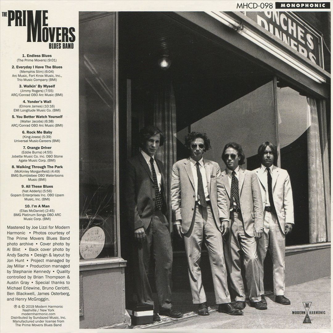 Prime Movers Blues Band cover art