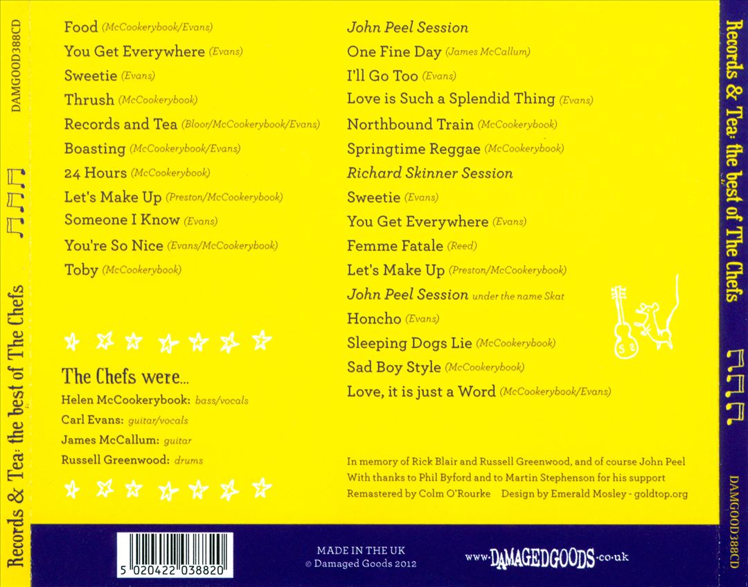 Records & Tea: The Best of the Chefs cover art
