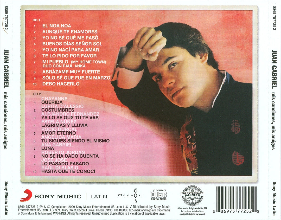 Mis Canciones, Mis Amigos cover art