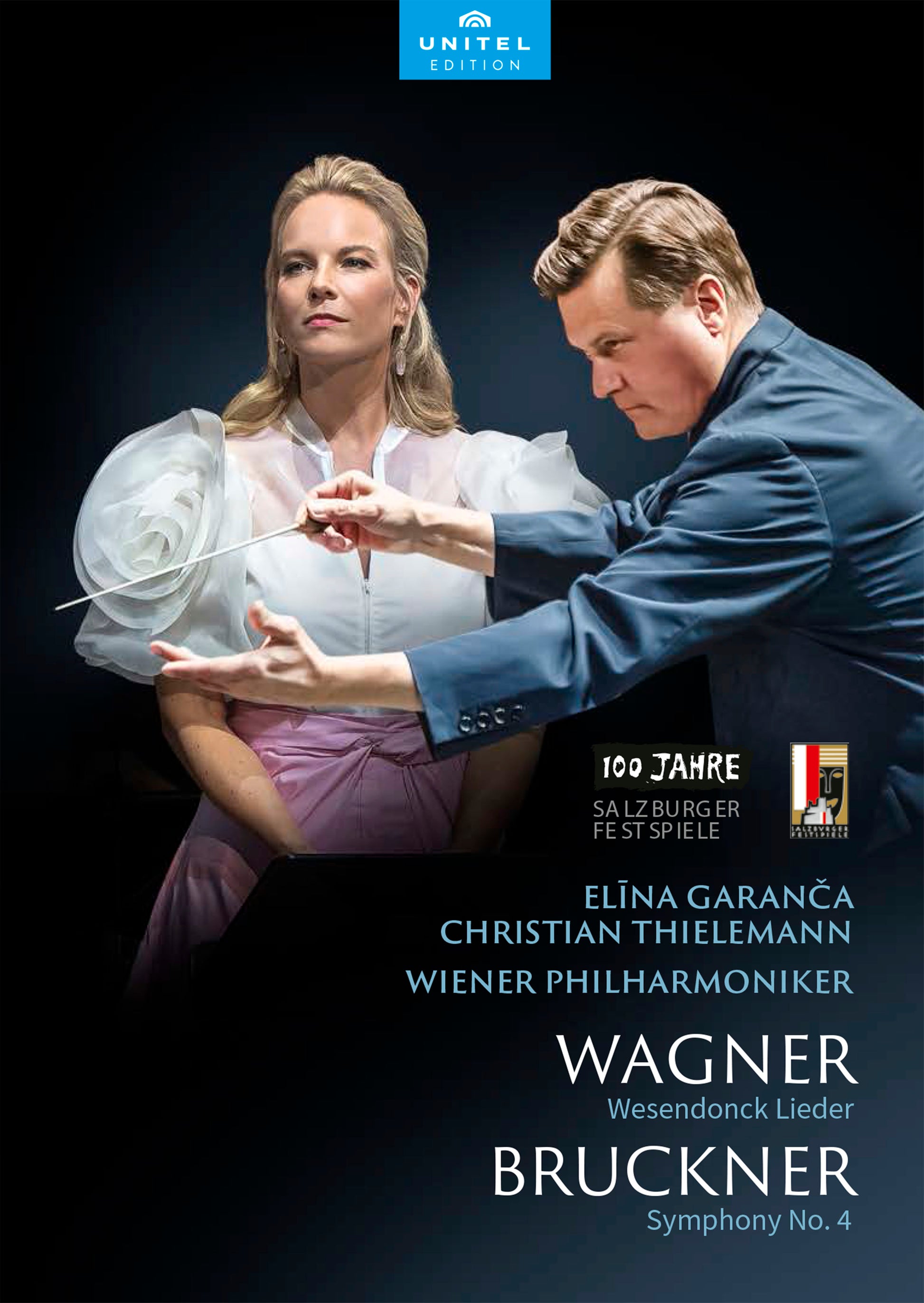 Wagner: Wesendonck Lieder; Bruckner: Symphony No. 4 [Video] cover art