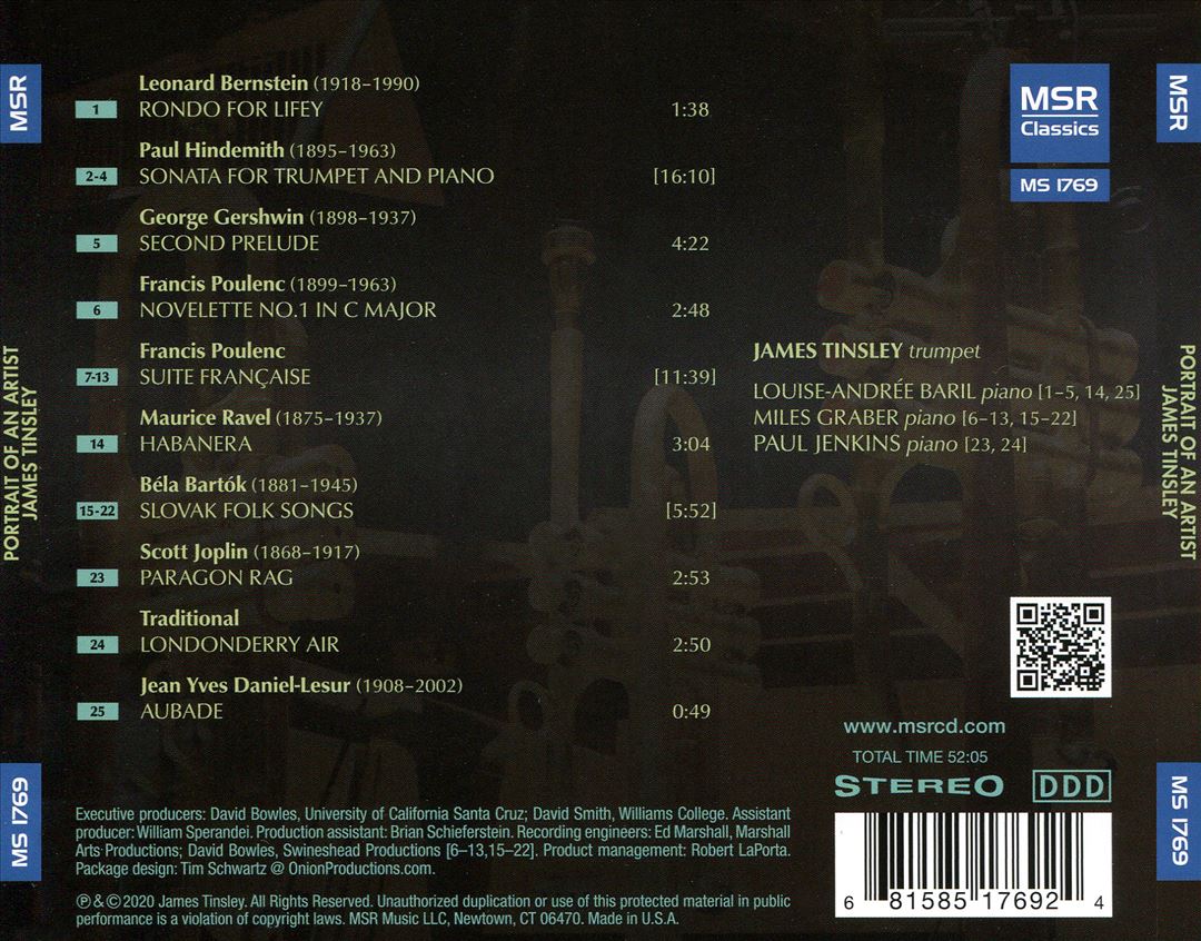 James Tinsley: Portrait of an Artist cover art