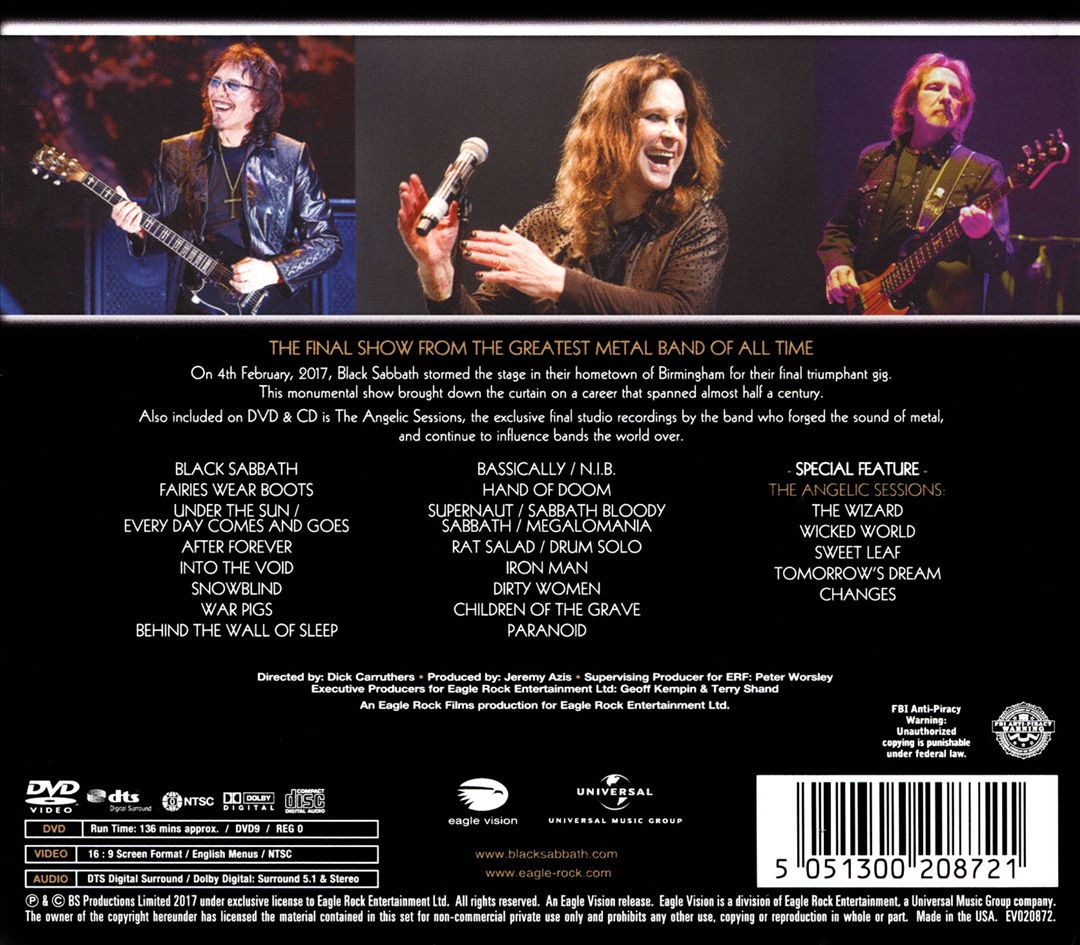The End/The Angelic Sessions [DVD/CD] cover art
